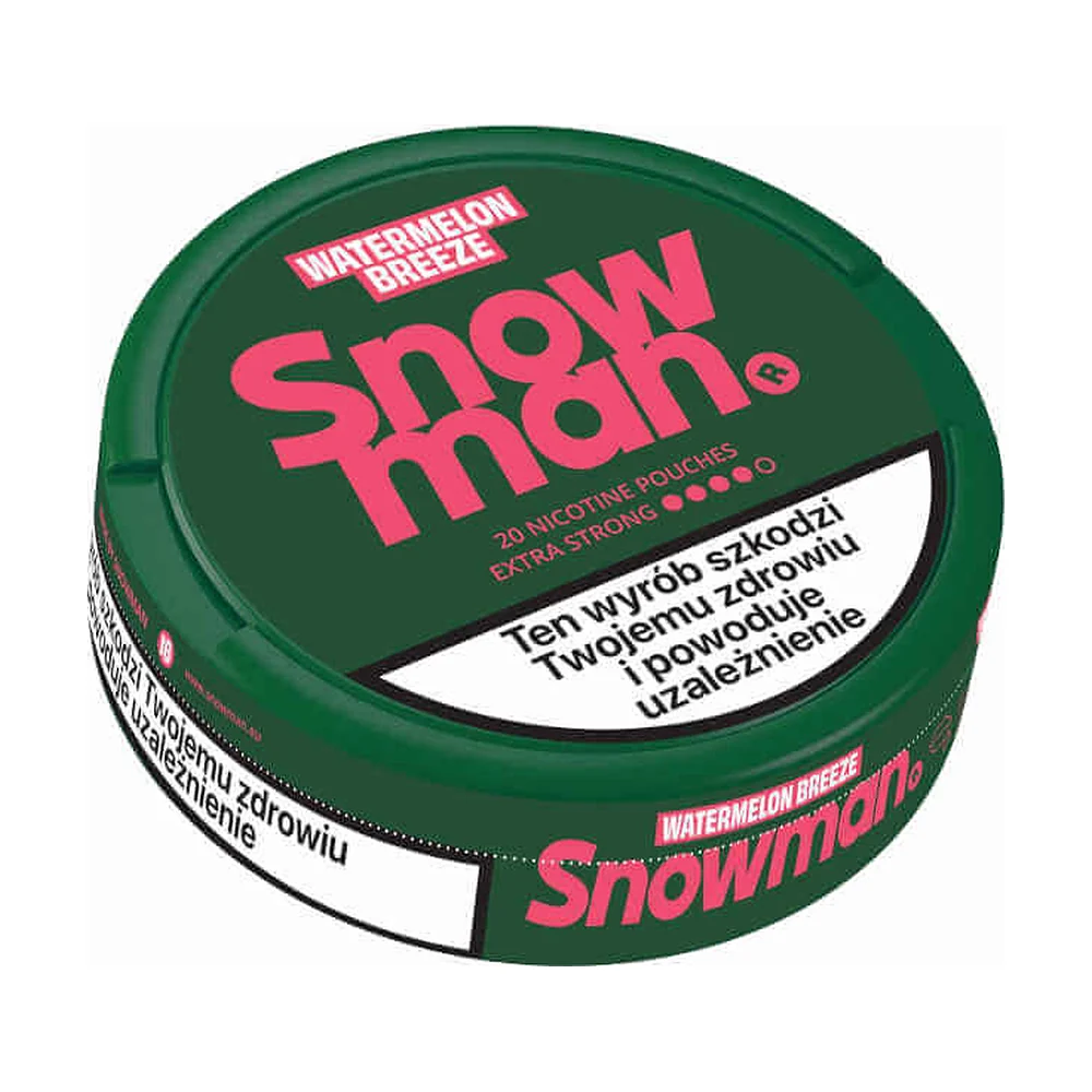 Woreczki nikotynowe Snowman 20 mg/g – smak Watermelon Breeze